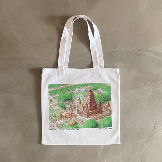 Tote Bag: MahaBodhi Temple