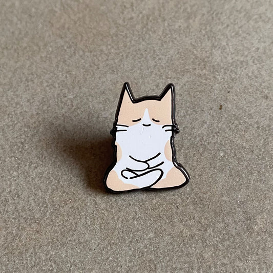 Siha Meditate (Anicca) Enamel Pin